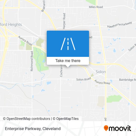 Mapa de Enterprise Parkway