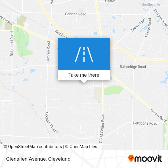 Mapa de Glenallen Avenue