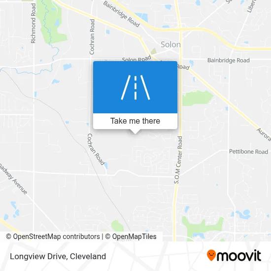 Longview Drive map
