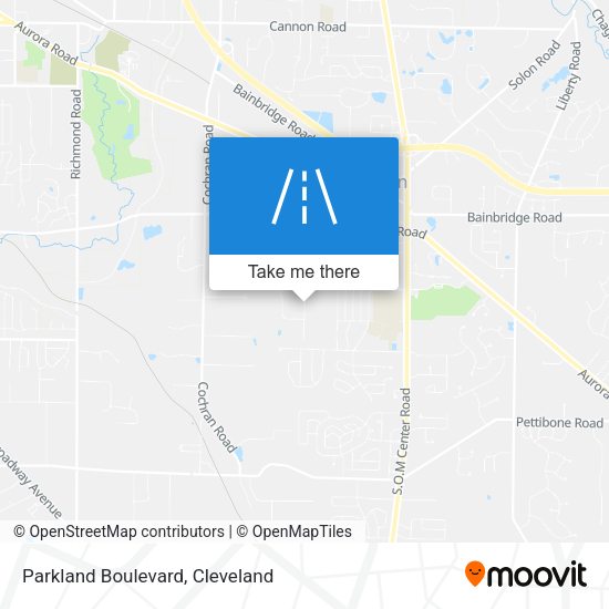 Mapa de Parkland Boulevard