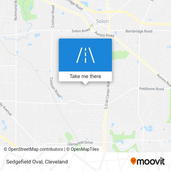 Mapa de Sedgefield Oval