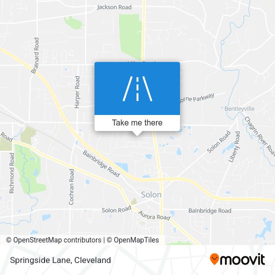 Mapa de Springside Lane