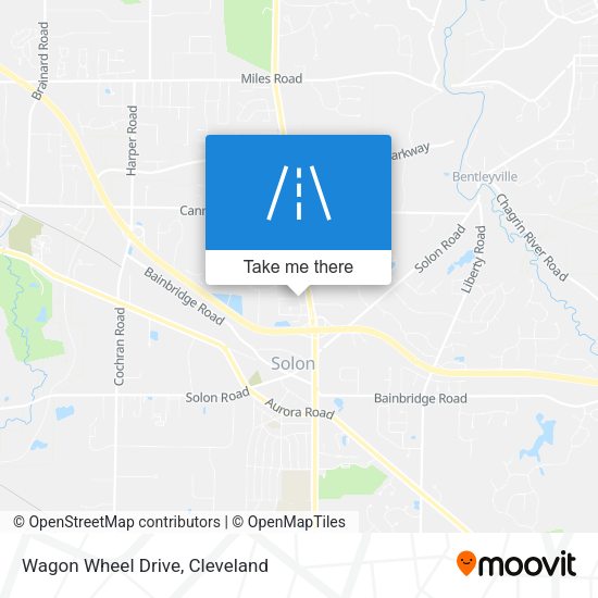 Wagon Wheel Drive map