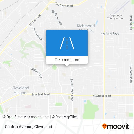 Mapa de Clinton Avenue