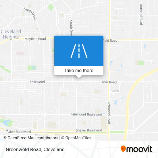 Mapa de Greenwold Road