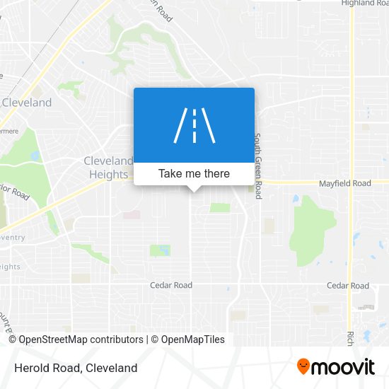 Mapa de Herold Road