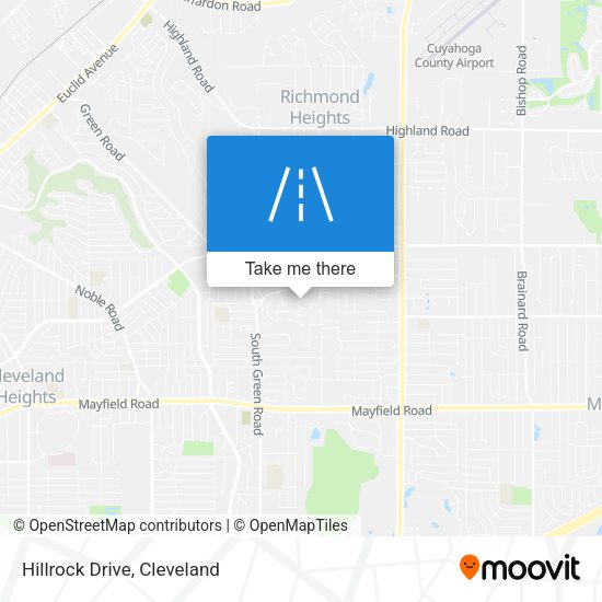 Mapa de Hillrock Drive