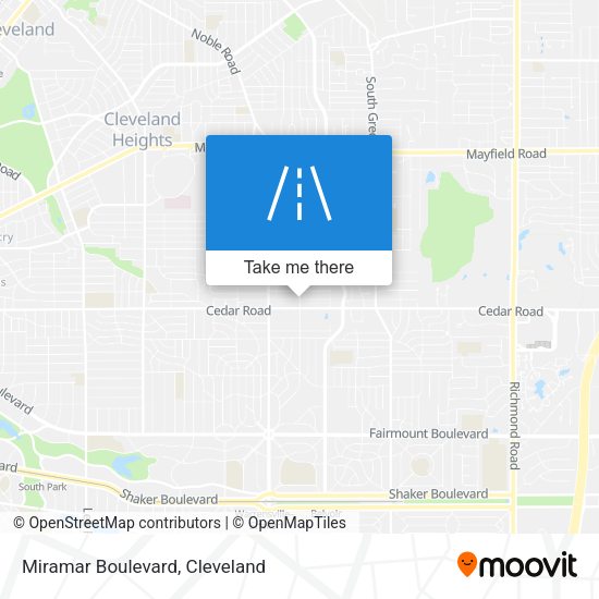 Mapa de Miramar Boulevard
