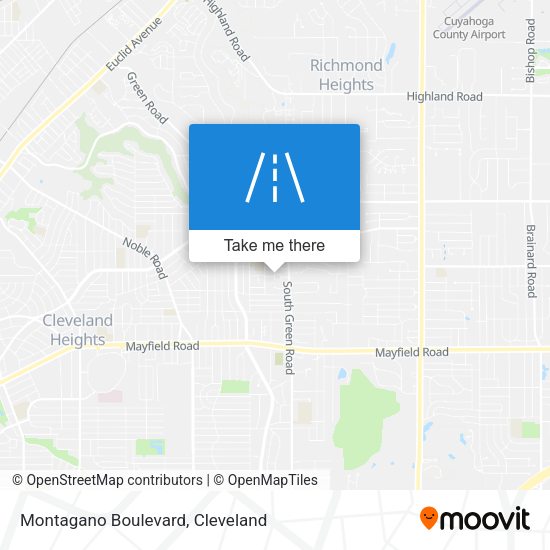 Mapa de Montagano Boulevard