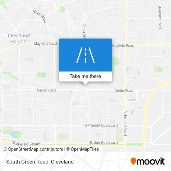 South Green Road map
