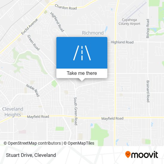 Stuart Drive map