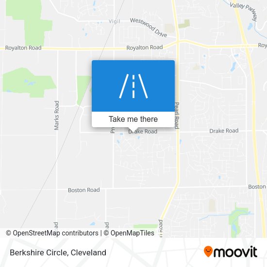 Mapa de Berkshire Circle