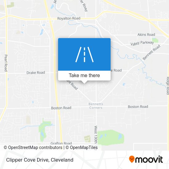 Mapa de Clipper Cove Drive