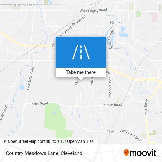 Mapa de Country Meadows Lane