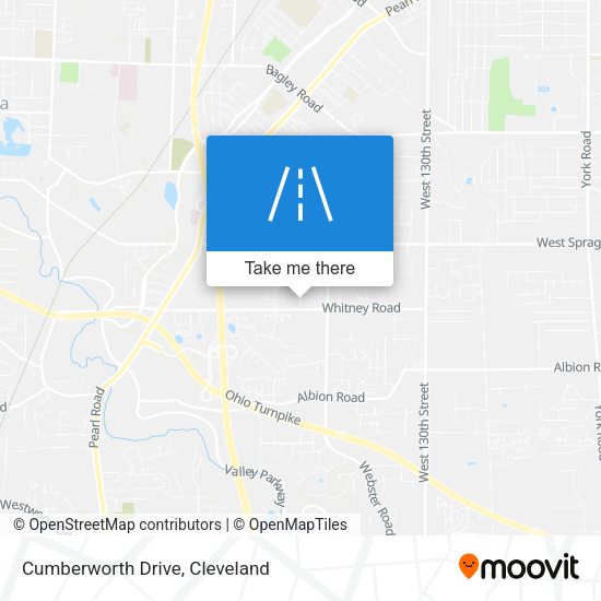 Mapa de Cumberworth Drive