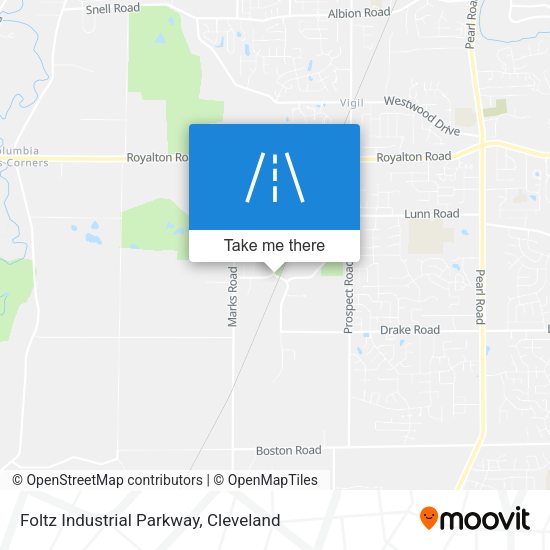 Foltz Industrial Parkway map