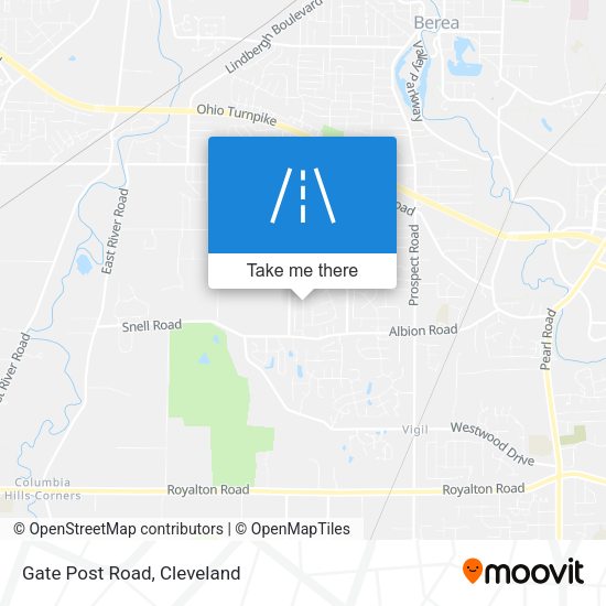 Mapa de Gate Post Road