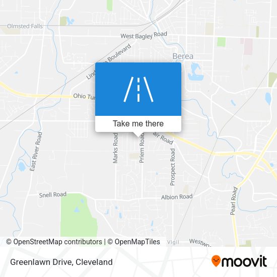Mapa de Greenlawn Drive