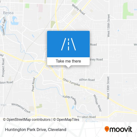 Huntington Park Drive map