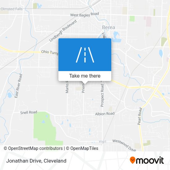 Mapa de Jonathan Drive