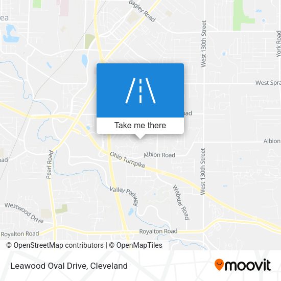 Mapa de Leawood Oval Drive