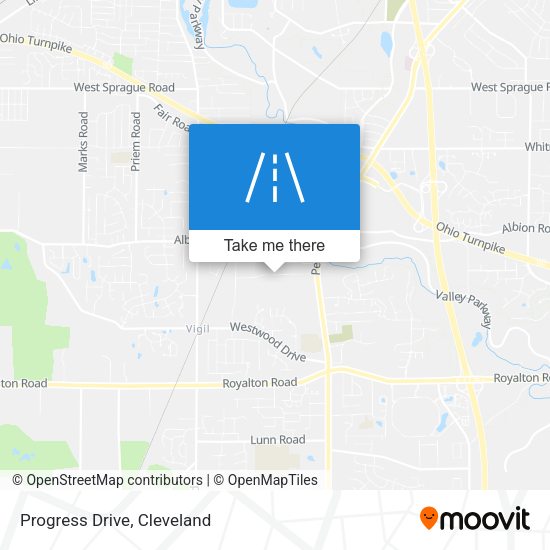 Mapa de Progress Drive