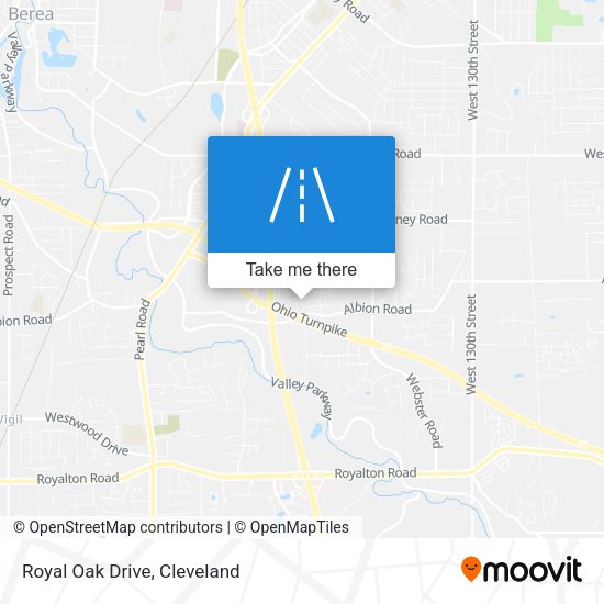 Mapa de Royal Oak Drive