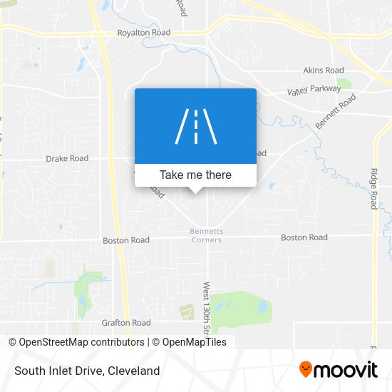 South Inlet Drive map