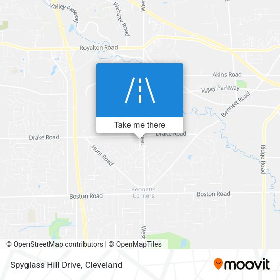 Mapa de Spyglass Hill Drive
