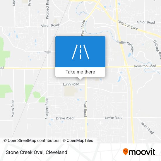 Mapa de Stone Creek Oval