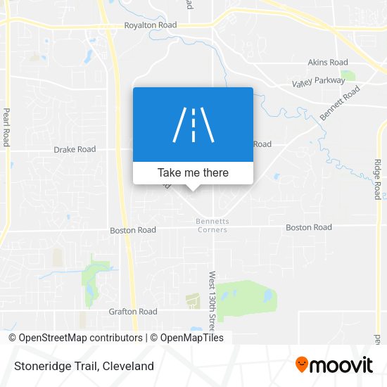 Mapa de Stoneridge Trail