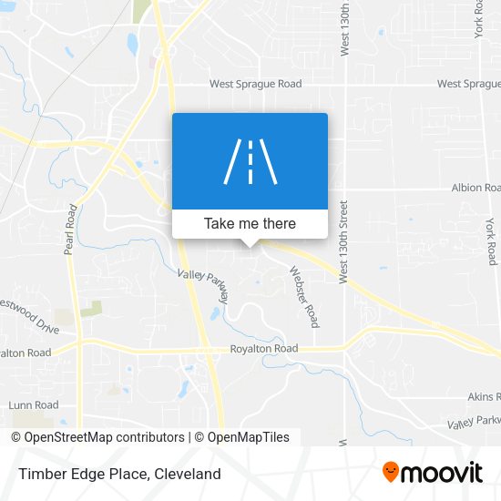 Timber Edge Place map