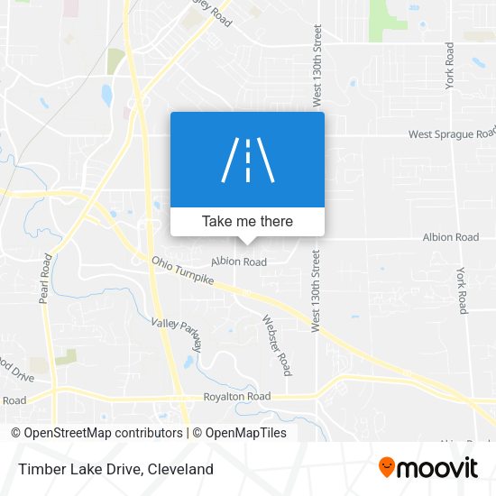 Timber Lake Drive map