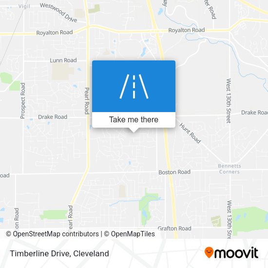 Mapa de Timberline Drive