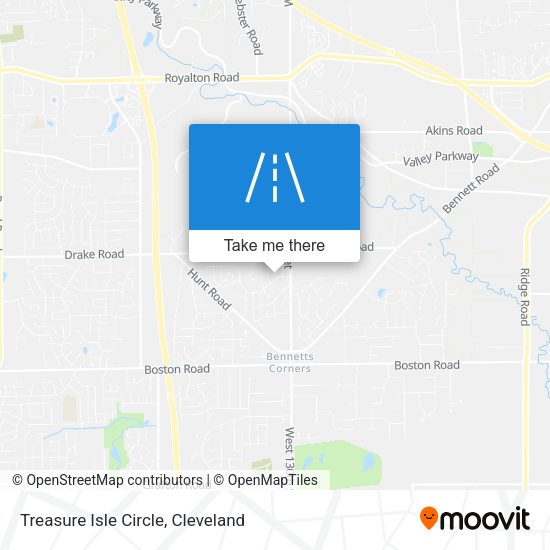 Mapa de Treasure Isle Circle