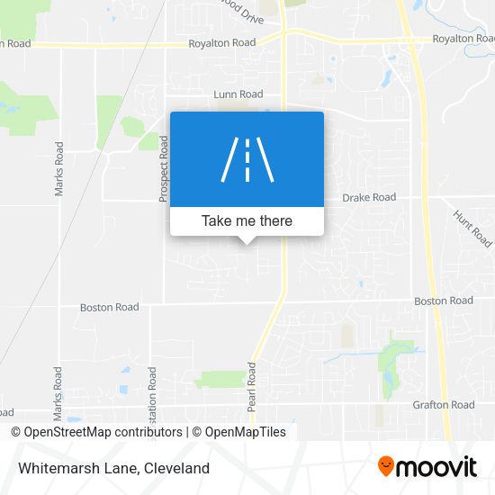 Mapa de Whitemarsh Lane
