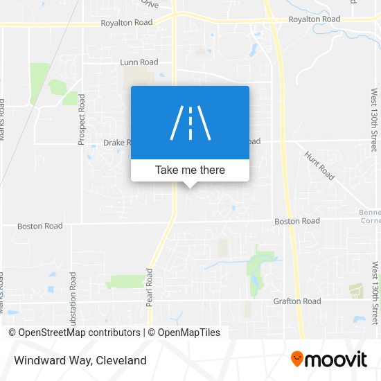 Mapa de Windward Way