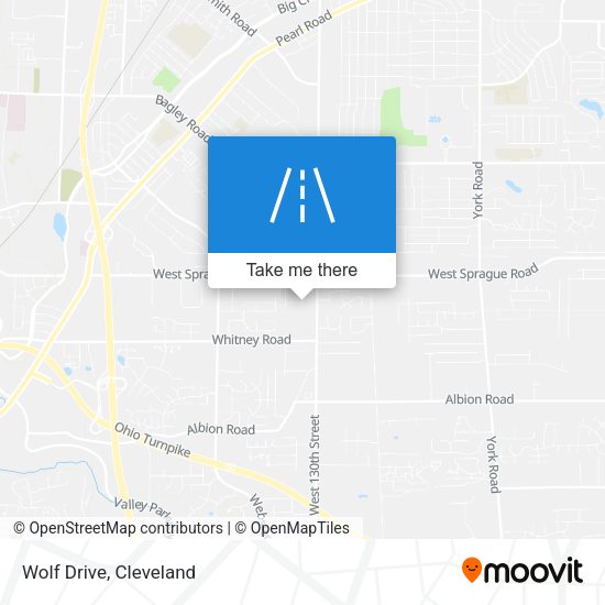 Mapa de Wolf Drive