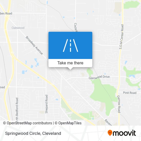 Springwood Circle map