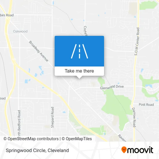 Springwood Circle map