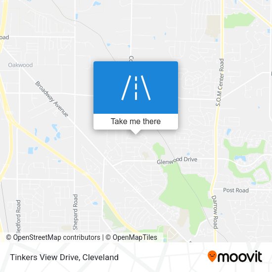 Mapa de Tinkers View Drive