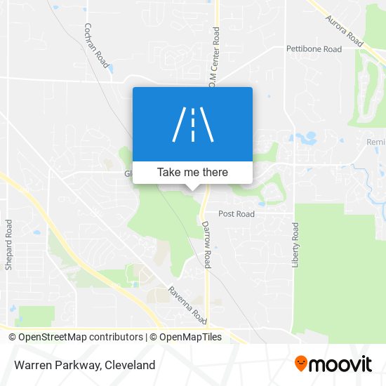 Mapa de Warren Parkway