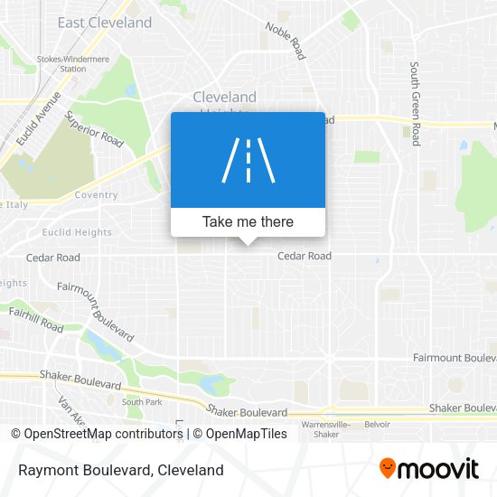 Mapa de Raymont Boulevard
