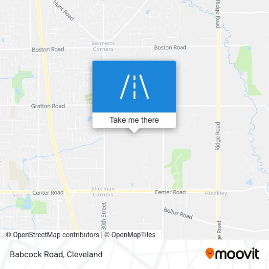 Mapa de Babcock Road