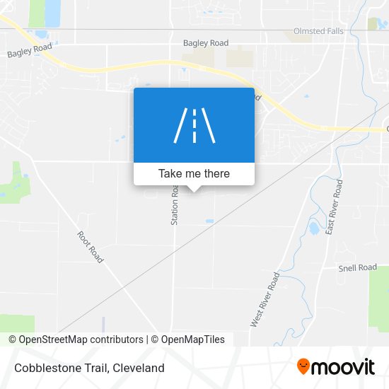 Mapa de Cobblestone Trail