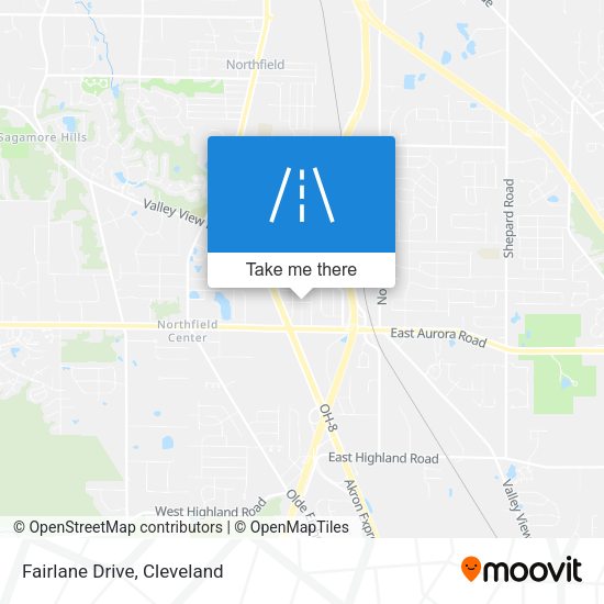 Mapa de Fairlane Drive