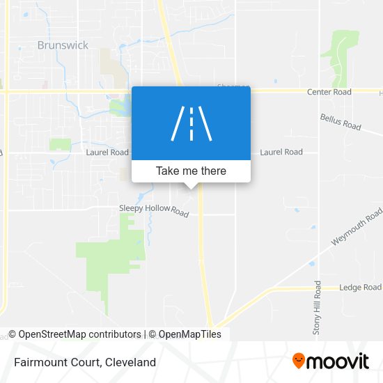 Mapa de Fairmount Court