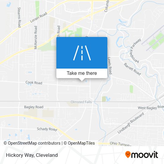 Mapa de Hickory Way