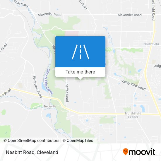 Mapa de Nesbitt Road