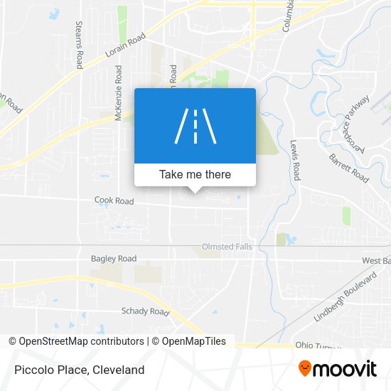 Piccolo Place map